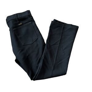 NWOT WRANGLER Black Straight Leg Mid Rise Pant 32
